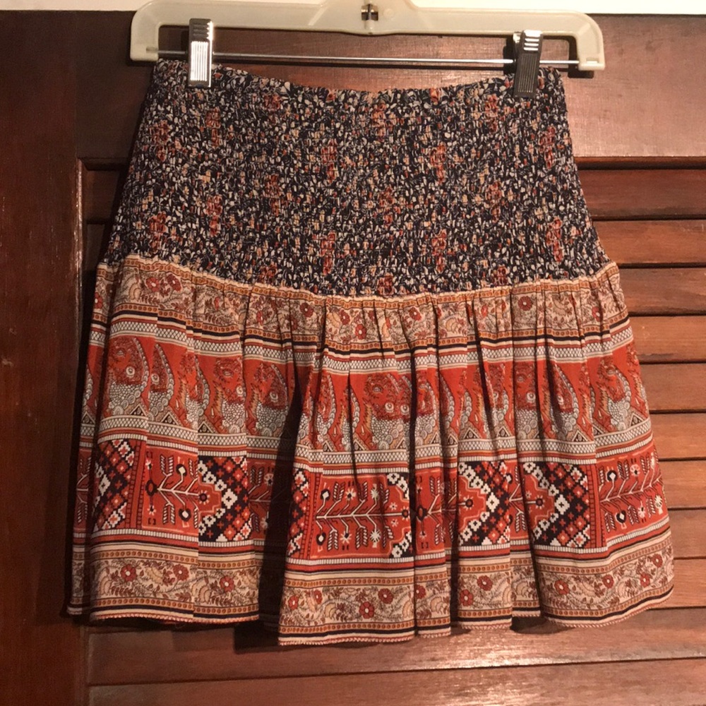 Ulla Johnson silk mini skirt NWOT